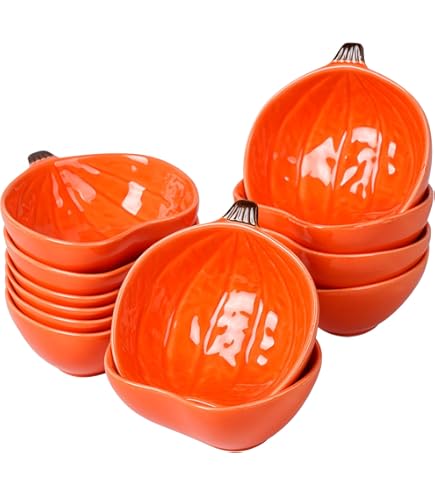 Beurrier Citrouille En Céramique Avec Couvercle - Plateau Automne Festif Pour Halloween Et Thanksgiving