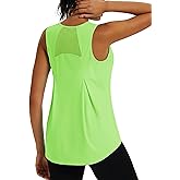 TACVASEN Women's Workout Tops Lightweight Racerback Sleeveless Breathable Shirts Athletic Running Yoga Gym Tanks for Women