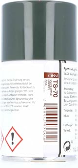Tamiya 85070 TS-70 Brown Olive Matt Spray Paint 100ml for Models view 3