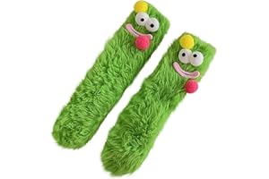 TFTSR Crazy Funny Fuzzy Silly Socks for Kids, Women & Men - Fluffy Slipper Novelty Fun Socks with Animal Patterns