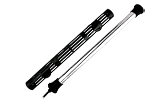 Finnex Titanium Aquarium Heater, Premium Nickel Coil, Large 19mm D Tube, Heater Guard (300 Watts)