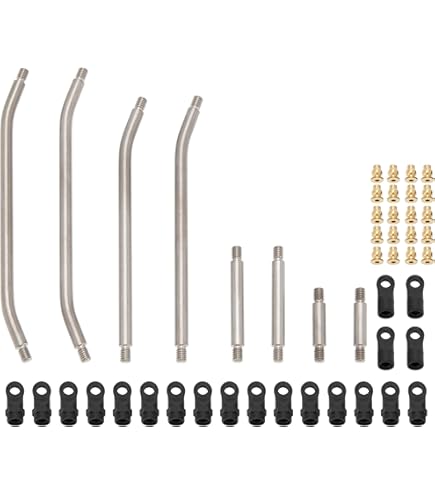 Amazon.com: MEUS RACING SCX24 Links Double Bent Links High
