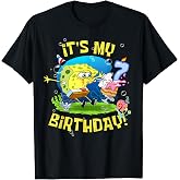Spongebob It's My 7th Birthday Cake Seven B-Day Spongebob T-Shirt