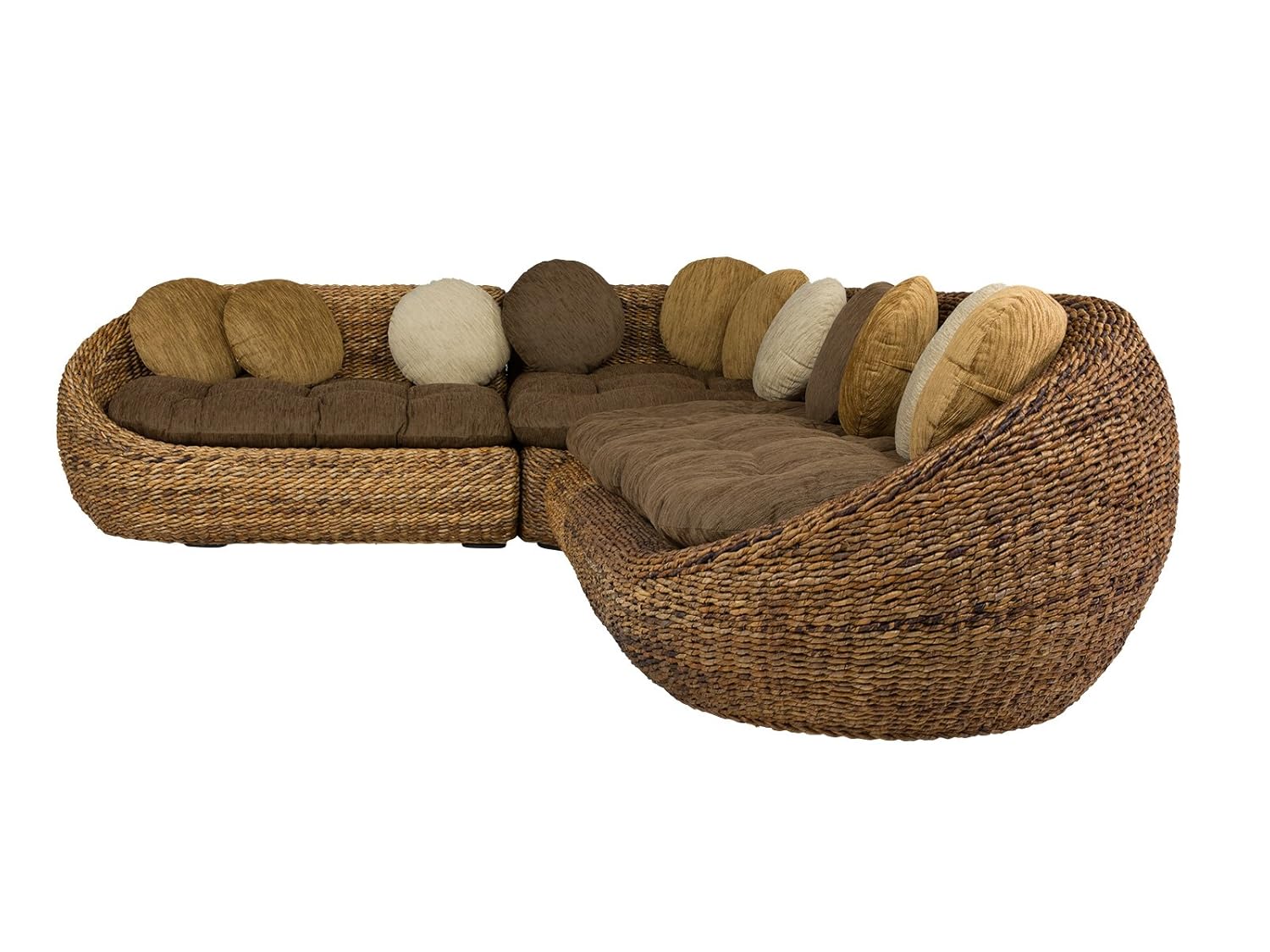 Savacaf Com Massivum Marshall Ii L Sofa Ecksofa Bananenblatt Braun 270 X 325 X 80 Cm Wohnzimmer Mobel