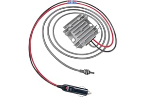 HONGDOUNANGGUO Starlink Mini 12V Adapter - Power Supply Cable & Car Charger Accessories for Truck RV Stable Output(12V-24V to 30V 3.5A)