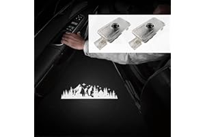 MXGAIC Car Door Logo Lights Puddle Lights Compatible with Forester Outback Ascent Legacy LED Projector Door Shadow Light Accessories (P2)