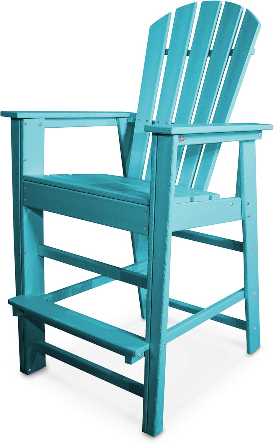 tall wooden beach chairs