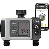 Orbit B-hyve XD 2-Port Smart Hose Watering Timer - Features Dual Outlet Irrigation Control - App Controlled Watering Timer with Bluetooth - Weatherproof Battery Powered - 24632