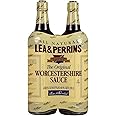 Lea & Perrins Worcestershire Sauce All Natural Kosher - Pack of 2 Bottles - 20oz Each !