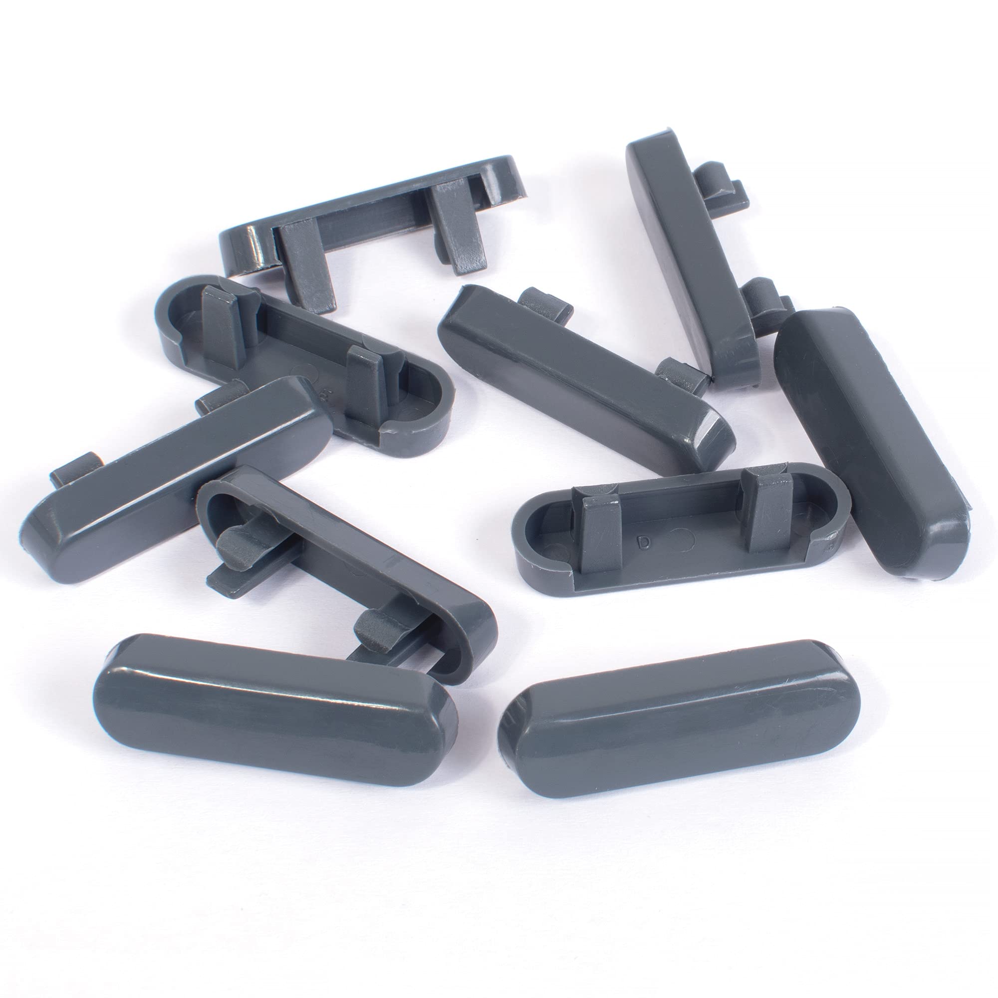 JCP 10 x Anthracite Grey Window Drainage Cover Caps Weep Hole Covers for UPVC Windows — image 1