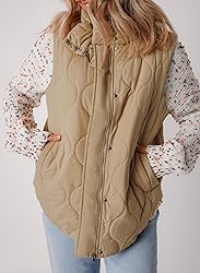 EVALESS Cute Cropped Puffer Vest Women Lightweight