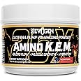Evogen Amino K.E.M. - EAA & BCAA Powder Pump Volumizer | BCAAs Amino Acids Supplement for Blood Flow, Muscle Growth, & Hydration | Victory Punch | 30 Servings