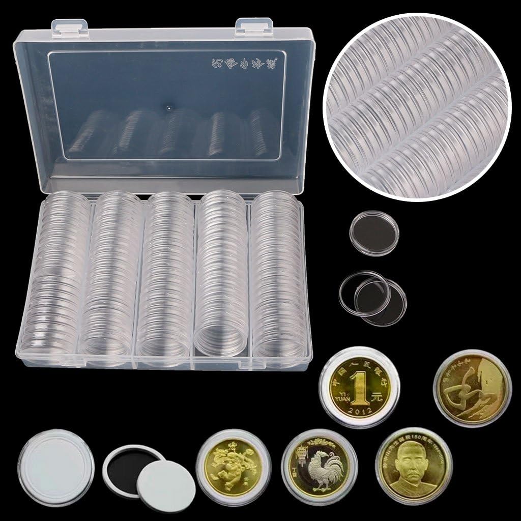 Capsules de pièces de Monnaie SimpleLife 100 Lighthouse 30mm Récipient pour Capsules de pièces