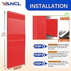 VANCL Wall Protection Pad 2x5 Gym Wall Padding for