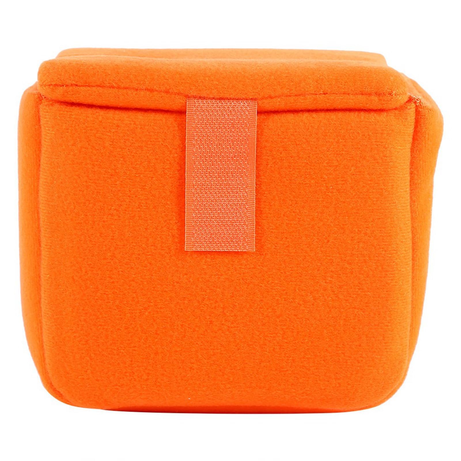 Keenso DSLR Camera Bag, Portable DLSR Camera Protective Bag Insert Pad Shockproof Camera Case for Photographing(Orange) Sports Bag Sports Bag