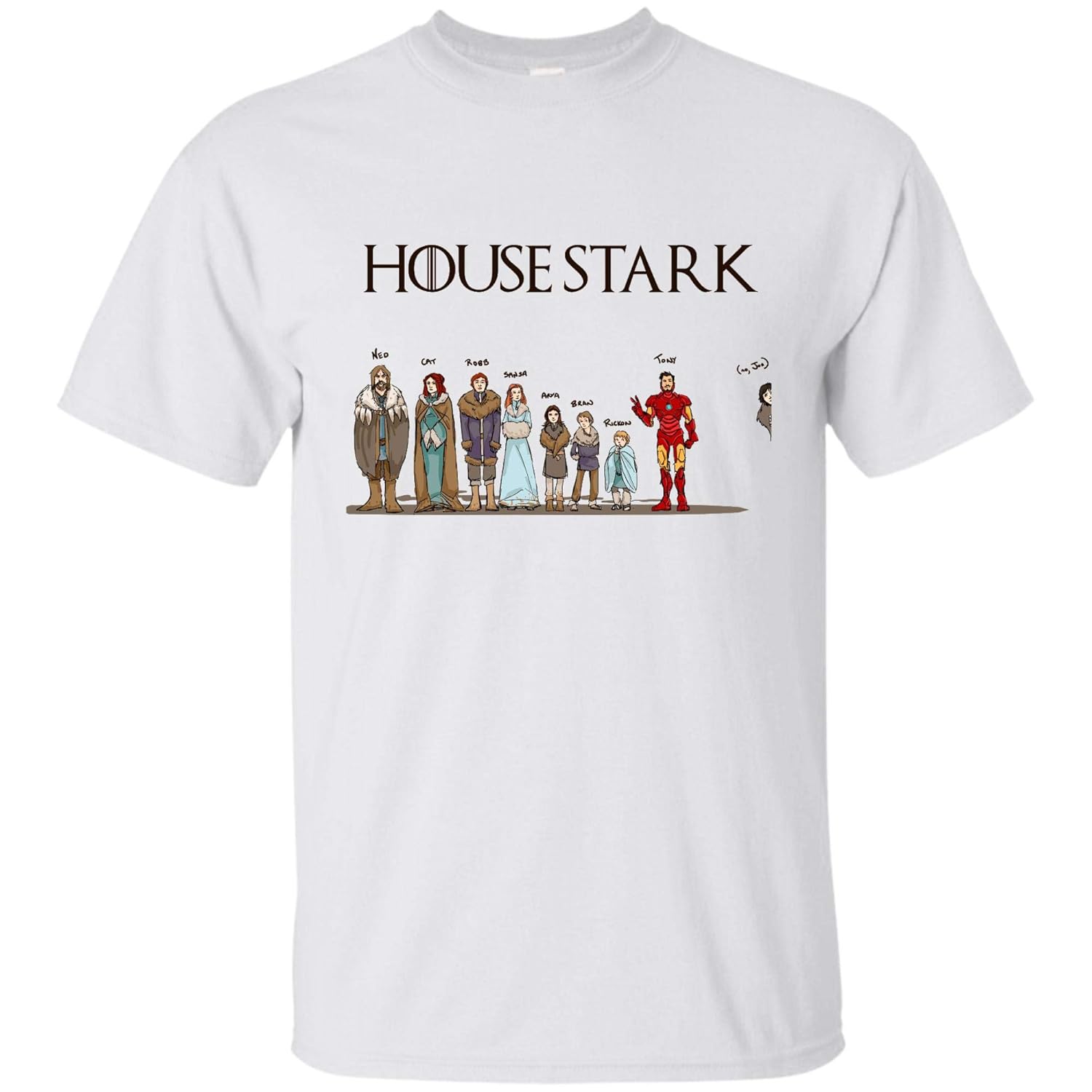 Game Of Thrones Shirt House Stark Shirt Iron Man Shirt House Stark And