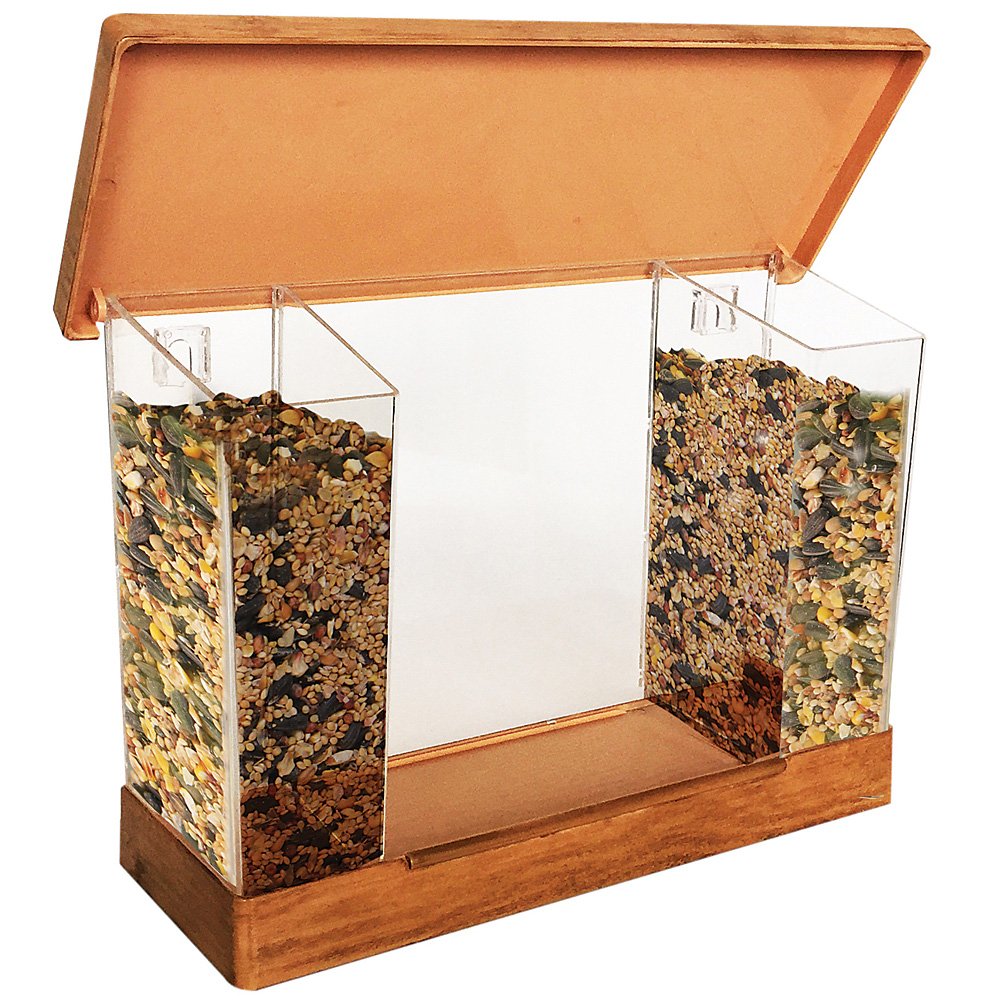 Hampton Direct Window Mounted Bird Feeder Watch Birds Up Close