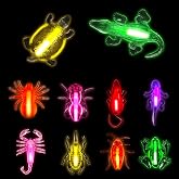 JDSTY Halloween Party Favors Glow Sticks for Kids,Glow Sticks Halloween Glow in the Dark Party Supplies Christmas Stocking Stuffers Party Favors Gifts Games