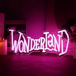 Wonderland Neon Signs Alice In Wonderland Neon