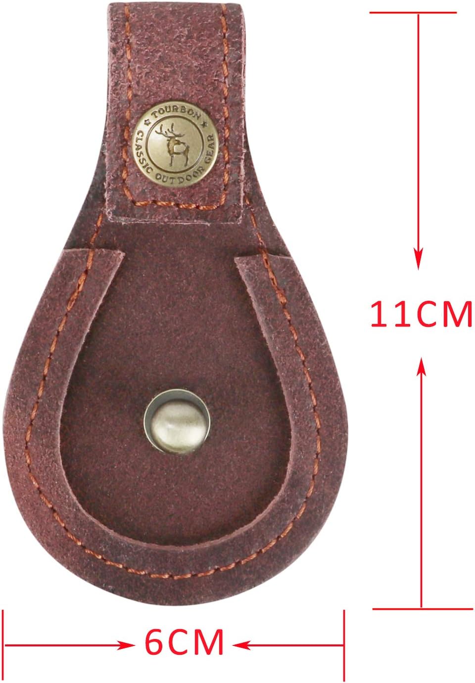 TOURBON Hunting Shooting Brown Leather Toe Protector Pad Gun Barrel Rest - Brown : Sports & Outdoors
