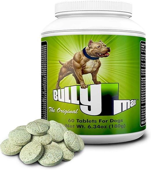 Bully Max The Ultimate Canine Supplement, 60 Tablets