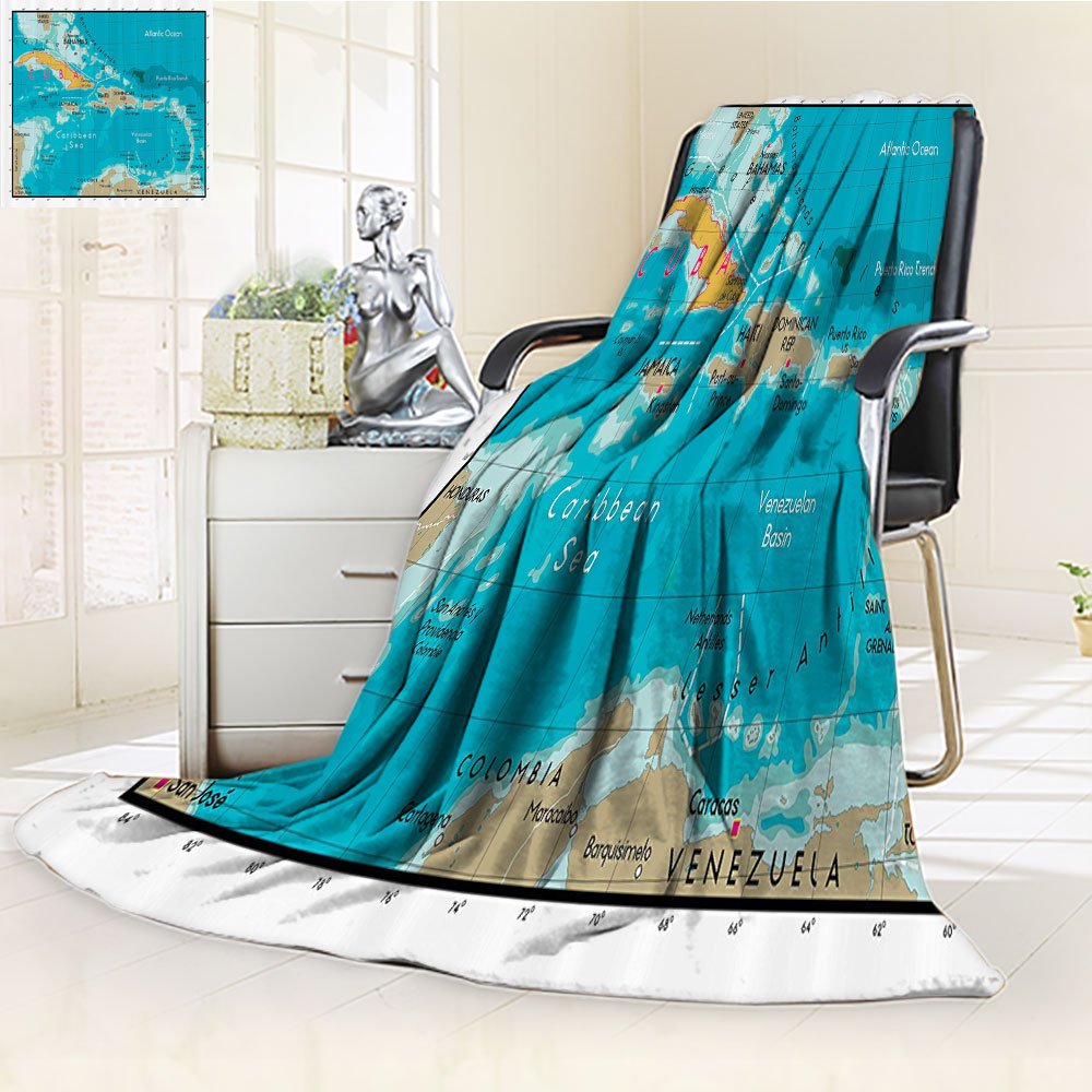 Amazon Com Nalohomeqq Wanderlust Custom Collection Cuba Map