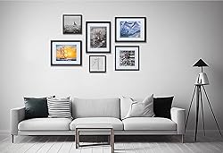HEART ART 10x10 Picture Frame Set of 9,Display