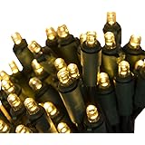 Eazy Treezy Pre Soft White LED Loop Lights, 45 inch Light String with 50 Warm White LED Novelty Lights on 49 Foot Loop, Best Premium Christmas Tree Lighting MSRP $16