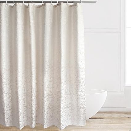 Amazon Com Eforcurtain Traditional Paisley Damask Ivory Fabric