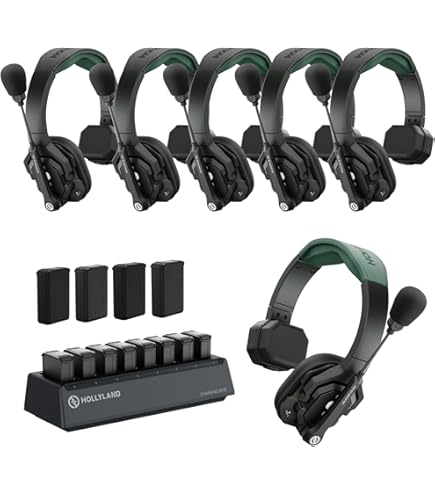 Amazon.com: Hollyland Solidcom C1 Pro-6S 6-Person Headset Full