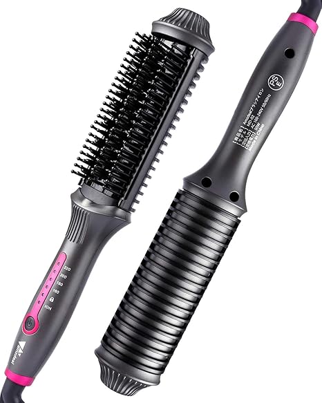 Amazon Co Jp ストレートブラシ アイロン Amzdeal ストレート カール ヘアアイロン 3ways マイナスイオン 温度ロック機能 静電気防止 疲れ解除 火傷防止 ブラシ保護カバー付き 耐熱袋付き 海外対応 Pse認証済 ドラッグストア
