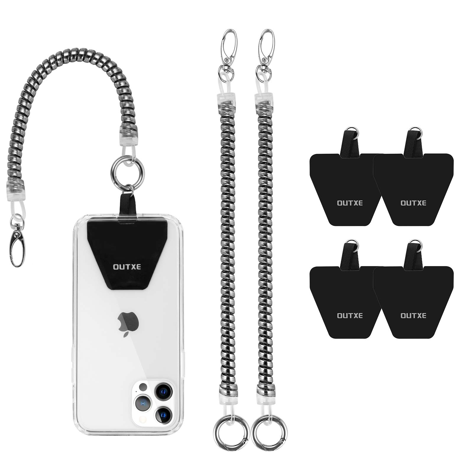 Cool Halloween Costumes 4PCS Metal Phone Tether Tabs - Universal Lanyard  Attachment For Phone Cases Without Adhesive Adhesive-free Phone Strap