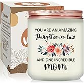 Volufia Daughter in Law Gifts Ideas - Birthday Mothers Day Christmas Gifts for Daughter in Law - Lavender Scented Candle