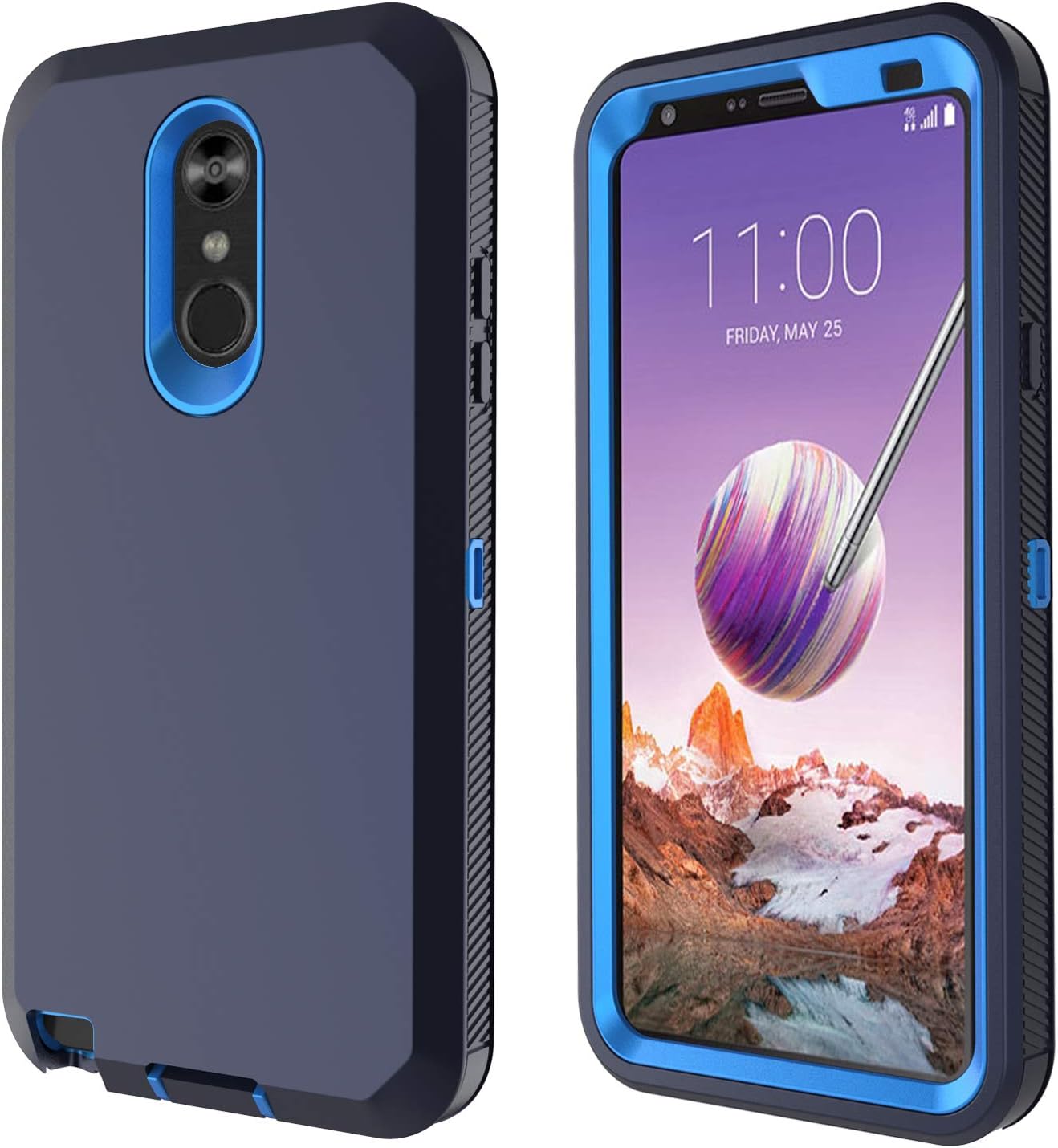 Best lg stylo case navy blue