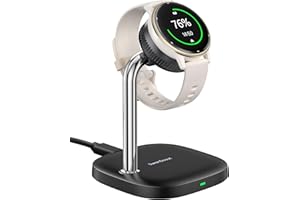 SwanScout Watch Charger Stand for Garmin Watch Forerunner 165/265/45, Vivoactive 6/5, Instinct 3/2, Tactix, Approach, Quatix 