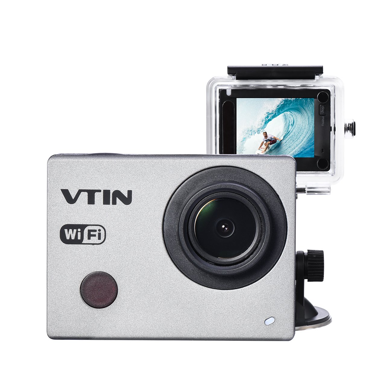 Vtin WiFi Action Video Camera 2Inch 1080P 30fps FHD Sports Camera