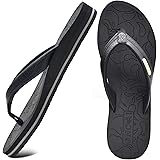 ONCAI Flip Flops For Women Yoga Mat Comfortable Beach Thong Sandals With Arch Support…