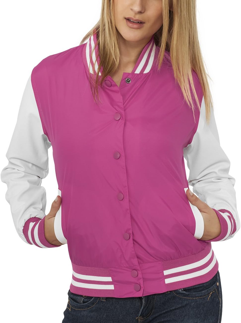Urban Classic Women's Ladies Light College Jacket