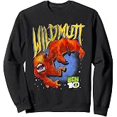 Ben 10 Wildmutt Alien Vintage Distressed Cartoon Sweatshirt