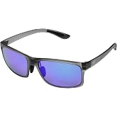 Maui Jim Men's and Women's Pokowai Arch Polarized Rectangular Sunglasses