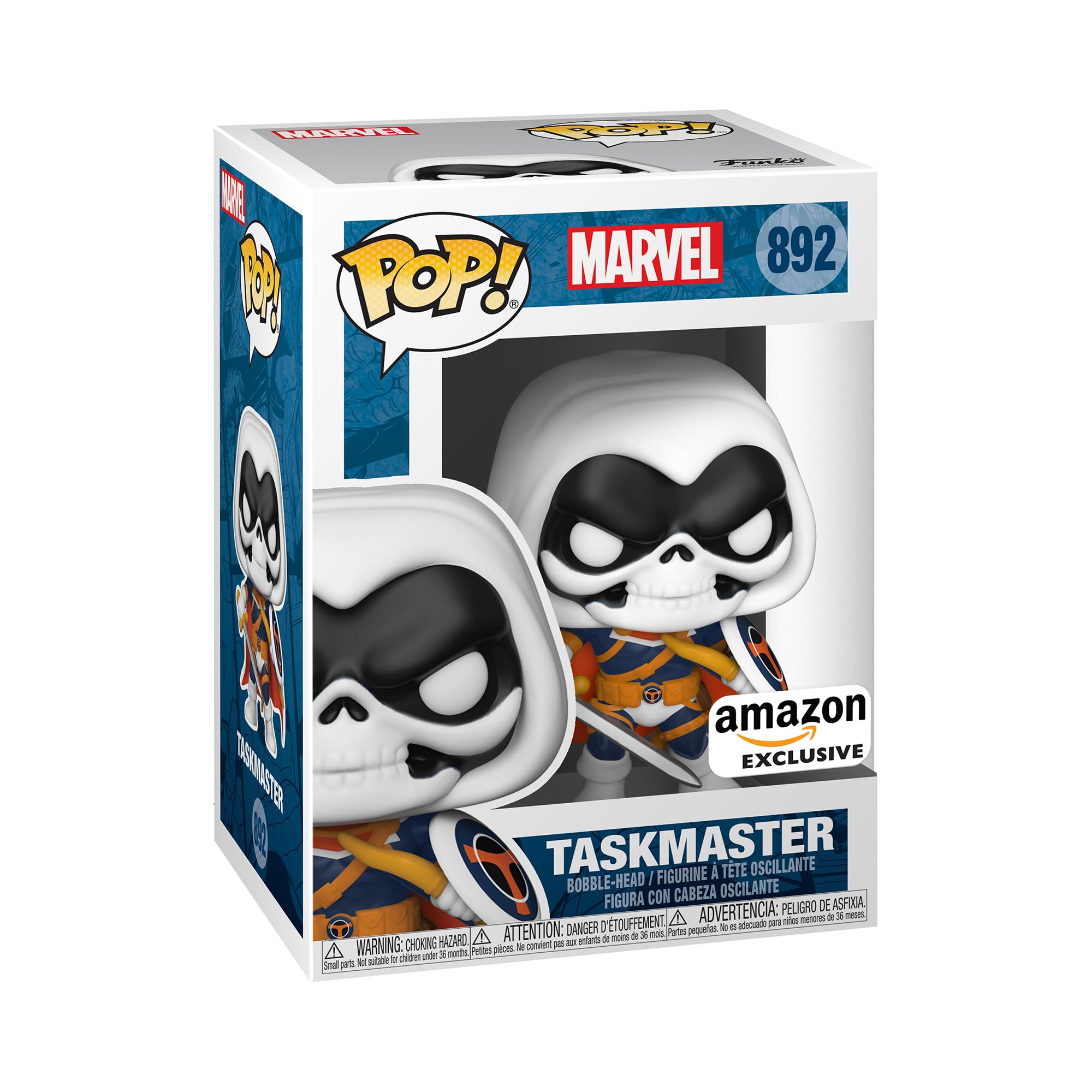 Funko POP! Marvel: YOTS - Taskmaster - Marvel Comics - Amazon Exclusive - Collectable Vinyl Figure - Gift Idea - Official Merchandise - Toys for Kids & Adults - Comic Books Fans