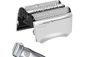 ZOASOD 70S Series 7 Shaver Heads Compatible with Braun Series 7 Replacement Head,70S Foil & Cutter Replacement for Braun Series 7 Electric Shavers 720,750CC, 760CC,790CC,9565