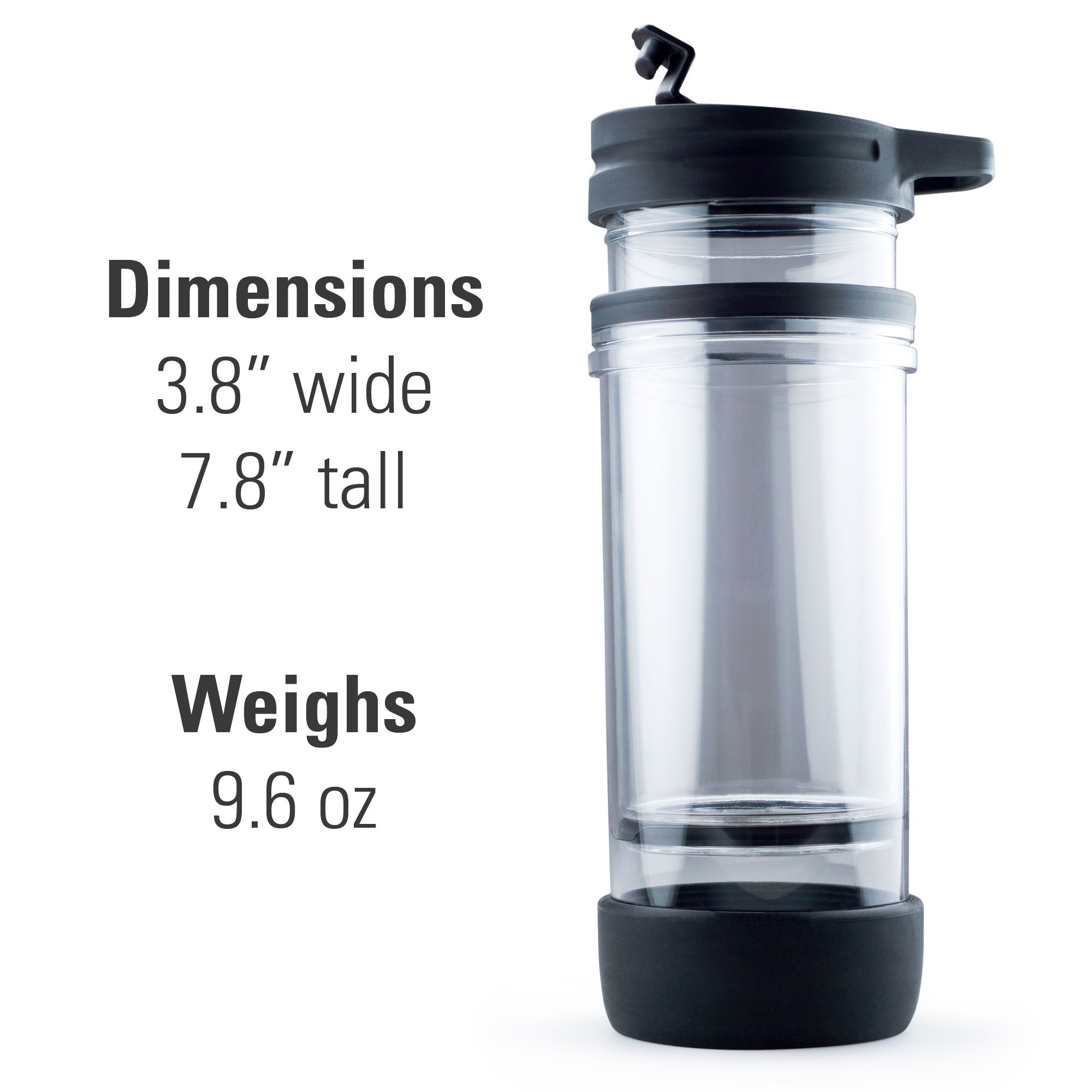 GSI Outdoors Commuter JavaPress, French Press Coffee Mug, Superior