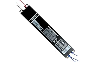 OHLECTRIC Replacement for Sylvania Ballast QTP 3X32T8/UNV ISN-SC, Philips ICN-3P32-N, Keystone KTEB-332-UV-IS-N-P, for 3 Fluorescent T8 Lamps - 120-277V - 32 Watt