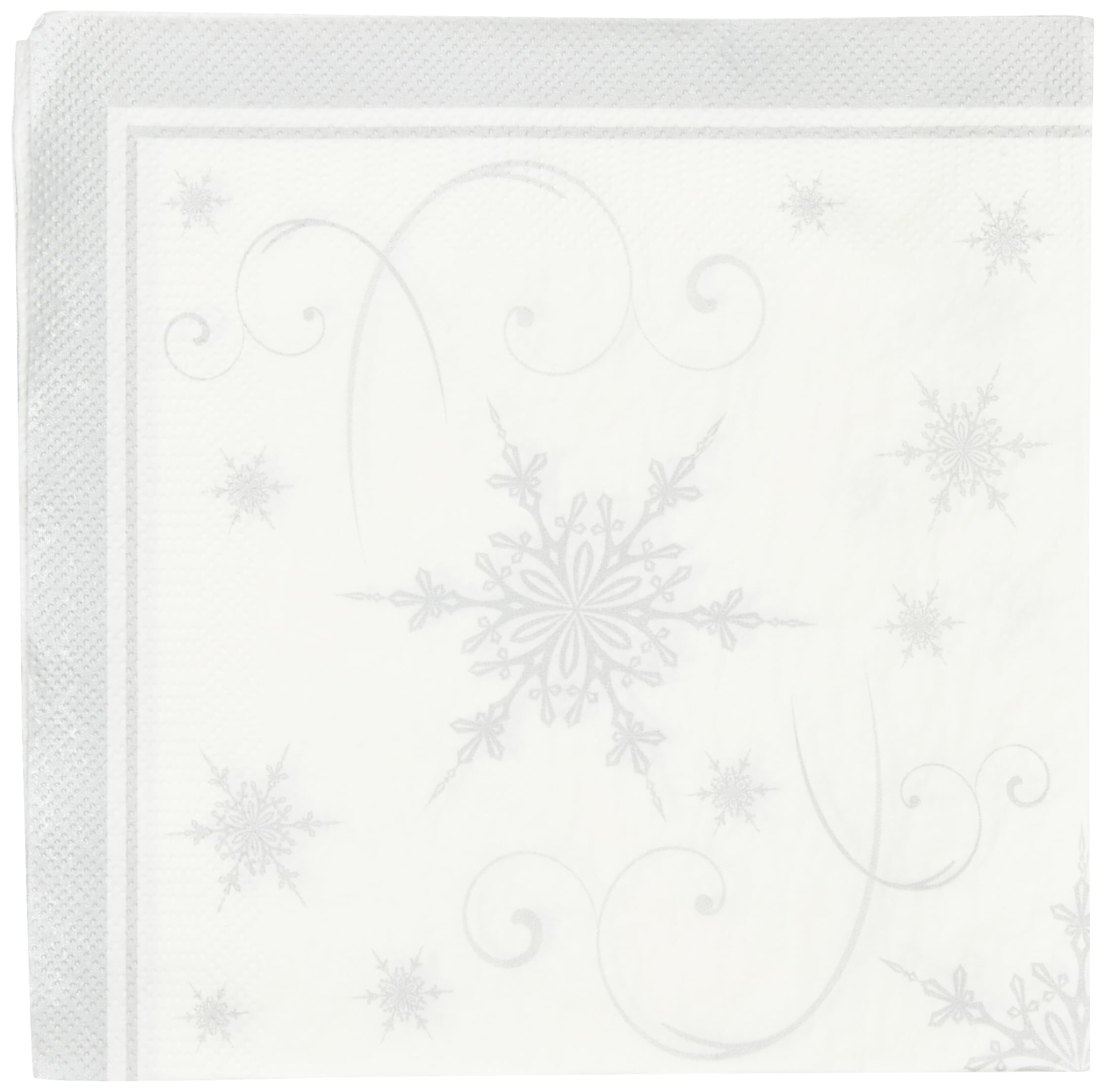 Neviti 671796 Shimmering Snowflake Napkins