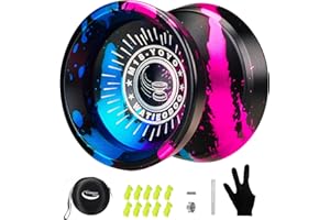 WATIEOBOO Yoyo Professional Metal Responsive Yo yo M18, Responsive Yoyo for Beginner, Unresponsive Trick Yoyos for Advanced Players