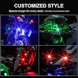 DALDED LED Lighting Kit for Lego Technic Kawasaki