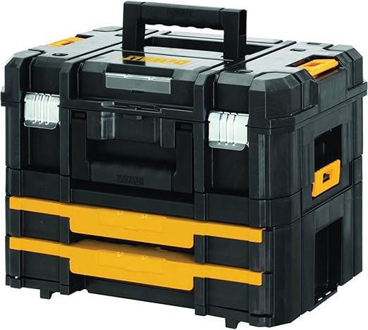 Advanced DeWalt TSTAK II + VI apilables y caja de herramientas 440 mm/43,18 cm [unidades 1] con Min 3 años Cleva garantía: Amazon.es: Bricolaje y herramientas