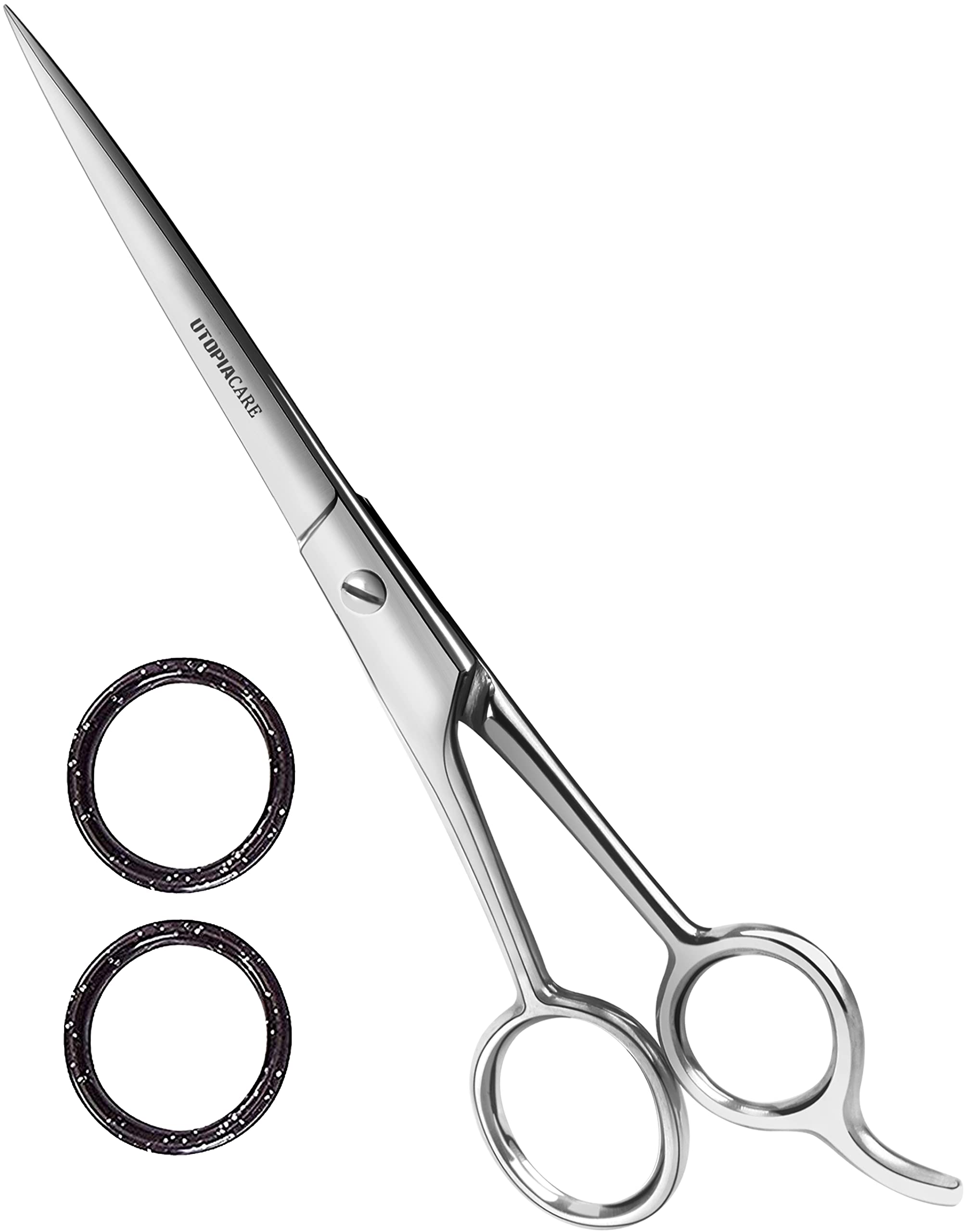 Photo 1 of Utopia Care Hair Cutting and Hairdressing Scissors 7.5 Inch, Premium Stainless Steel shears with smooth Razor & Sharp Edge Blades, for Salons, Professional Barbers