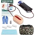 Skillssist Laceration Wound Packing Task Training Kit to Bleed Control for Medical Education, First Aid Emergency Practice, Military Trauma Trainer
